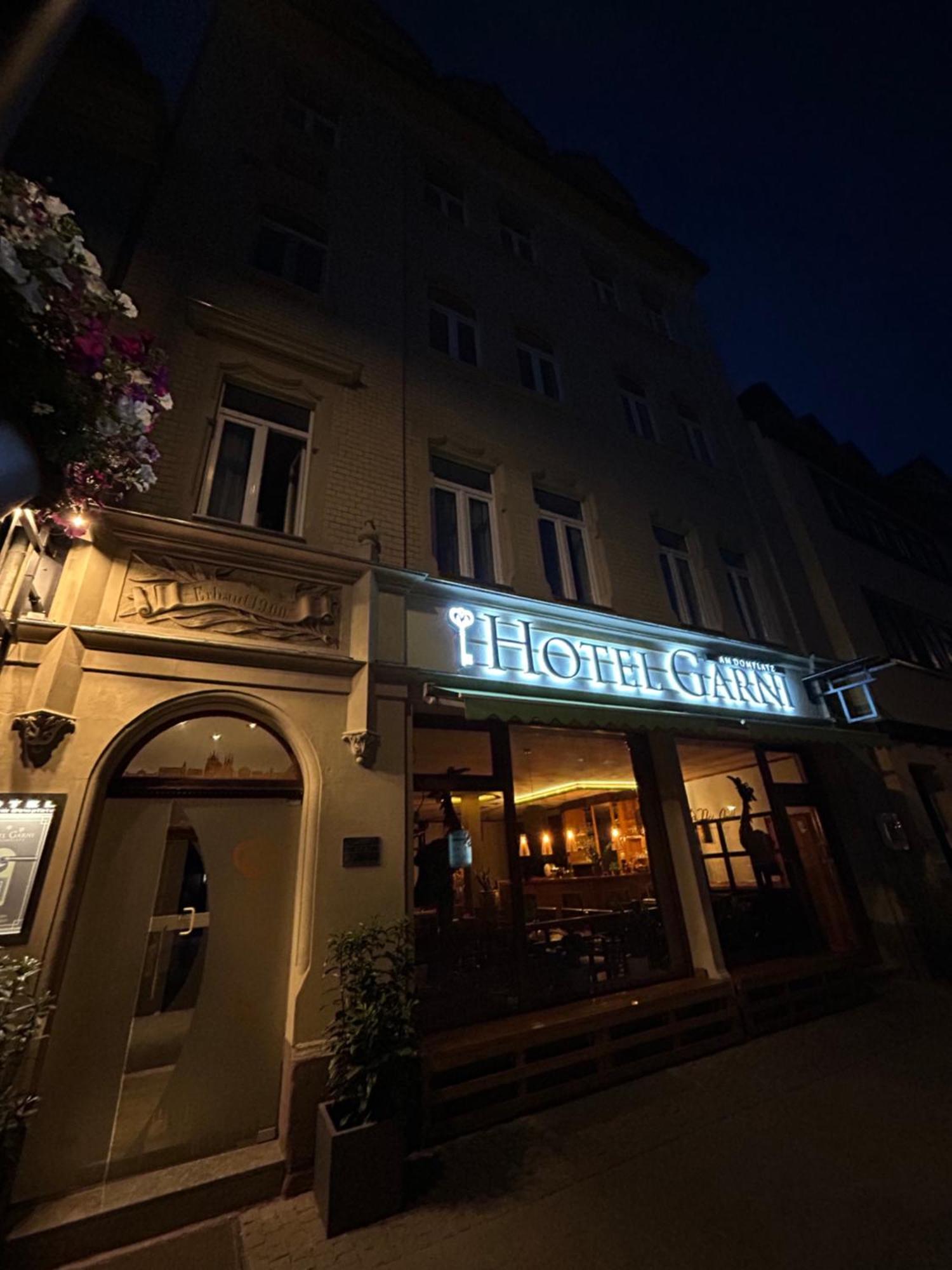 Hotel Garni " Am Domplatz" Ерфурт Екстер'єр фото