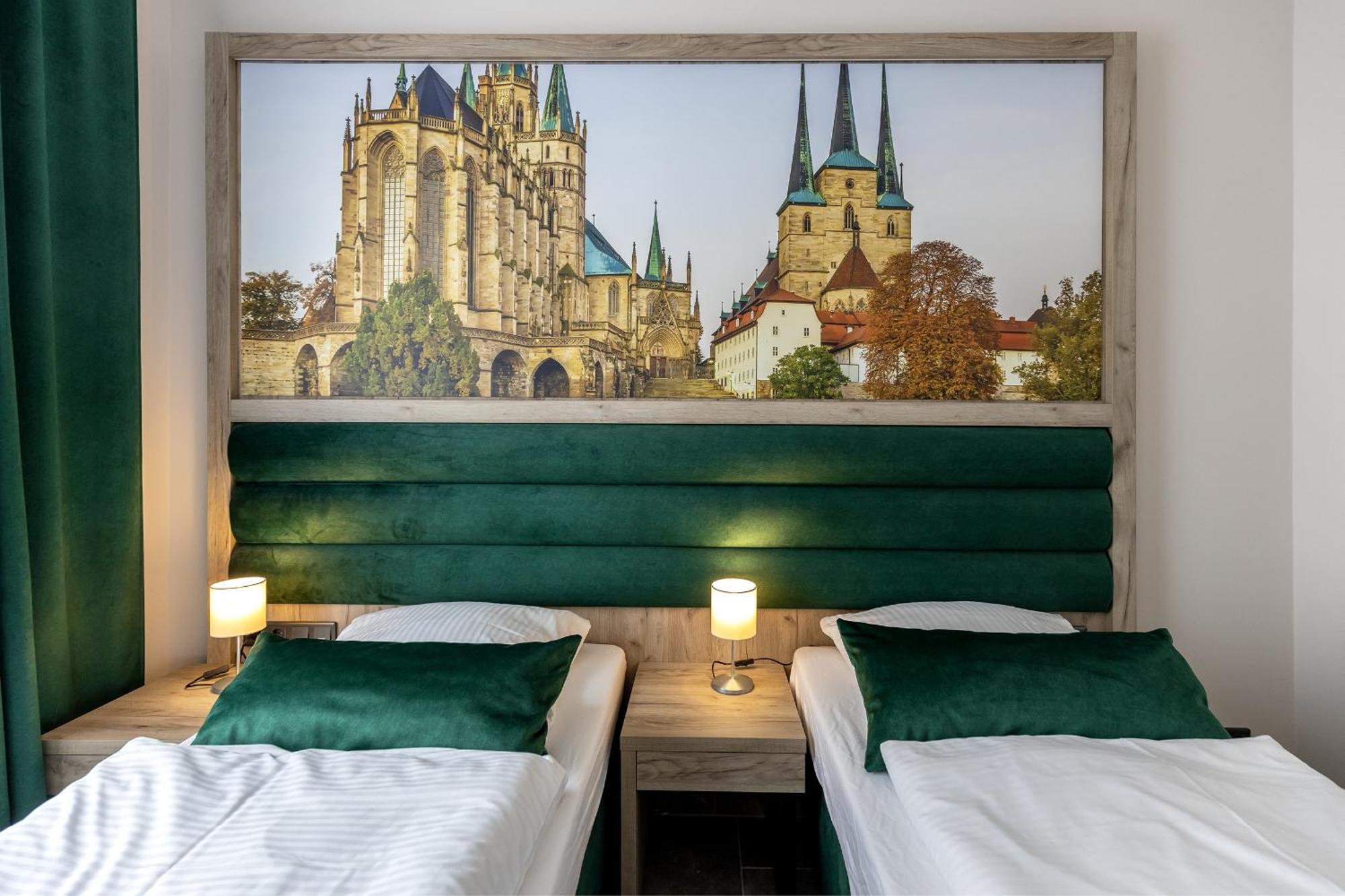 Hotel Garni " Am Domplatz" Ерфурт Екстер'єр фото