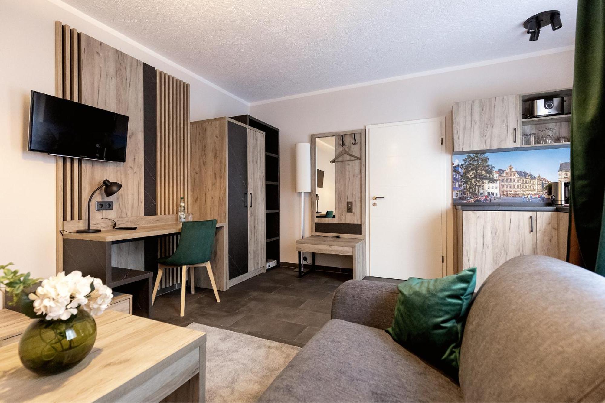 Hotel Garni " Am Domplatz" Ерфурт Екстер'єр фото